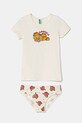Комплект United Colors of Benetton візерунок бежевий 32IM0K02J.G.Seasonal