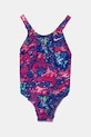 Jednodílné dětské plavky Nike Kids měkké růžová NESSE045