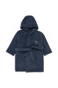 Pamučni kućni ogrtač za bebe Konges Sløjd TERRY BATHROBE GOTS print mornarsko plava KS101706