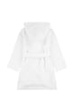 Pamučni kućni ogrtač za bebe Polo Ralph Lauren 9P0188 bijela AA00