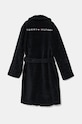 Pamučni kućni ogrtač za bebe Tommy Hilfiger UK0UK00071.9BYH mornarsko plava AW24