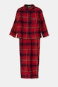 Detské bavlnené pyžamo United Colors of Benetton sada červená 43UL0P007.G.Seasonal