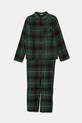 Детская хлопковая пижама United Colors of Benetton комплект зелёный 43UL0P007.G.Seasonal