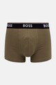 Bokserice BOSS 3-pack 50517829 zelena AW24