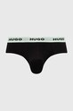 Abbigliamento HUGO mutande pacco da 3 50517879 nero