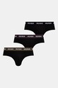 HUGO slip 3-pack cu modele negru 50517879