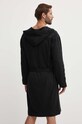 Îmbrăcăminte HUGO halat de baie din bumbac 50520491 negru