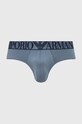 Odzież Emporio Armani Underwear slipy 3-pack 111734.4F726 granatowy