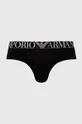 Moške spodnjice Emporio Armani Underwear 3-pack 111734.4F726 črna AW24