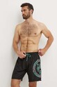 PLEIN SPORT pantaloni scurti de baie negru PS24MBL01