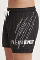 Ρούχα Μαγιό PLEIN SPORT PS24MBM02 μαύρο