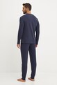 Odzież Emporio Armani Underwear piżama 111789.4F720 granatowy