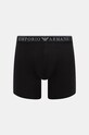 Emporio Armani Underwear boxeri 2-pack 111912.4F720 negru AW24
