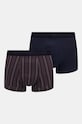 Боксеры Emporio Armani Underwear 2 шт узор тёмно-синий 111210.4F504