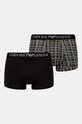 Боксери Emporio Armani Underwear 2-pack візерунок чорний 111210.4F504