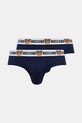 Moschino Underwear slip 2-pack slipuri bleumarin 1385.4402.M