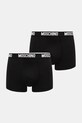 Moschino Underwear boxer pacco da 2 maglia nero 1397.4402
