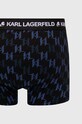 Karl Lagerfeld boxeri 3-pack negru 245M2113