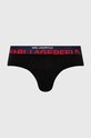 Odzież Karl Lagerfeld slipy 3-pack 245M2101 czarny