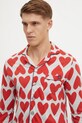 Bavlněné pyžamo United Colors of Benetton 3MR74P02E šedá