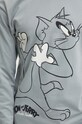 Pyžamové tričko s dlouhým rukávem United Colors of Benetton x TOM&JERRY šedá 3DKE4M01O