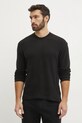 Піжамна кофта United Colors of Benetton трикотаж чорний 3Q414M01T