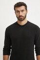 Піжамна кофта United Colors of Benetton чорний 3Q414M01T