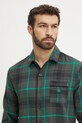 United Colors of Benetton pijamale de bumbac 43UL4P00A verde