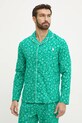 Oblečení Bavlněné pyžamo United Colors of Benetton 4XPR4P00B zelená