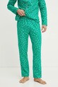 Бавовняна піжама United Colors of Benetton зелений 4XPR4P00B