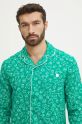 Bavlněné pyžamo United Colors of Benetton 4XPR4P00B zelená