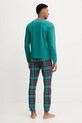 Pidžama United Colors of Benetton tirkizna 37MW4P02N