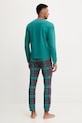 Pidžama United Colors of Benetton tirkizna 37MW4P02N