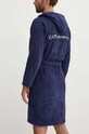 Odzież EA7 Emporio Armani szlafrok bawełniany CC792.904020.06935 granatowy