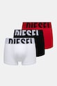 Μποξεράκια Diesel UMBX-DAMIENTHREEPACK-5.5EL 3-pack εφαρμοστό σορτς μπόξερ κόκκινο A15380.0WIAN