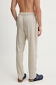 Παντελόνι πιτζάμας Hollister Co. KI313.4003.112 μπεζ AW24