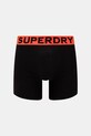 Odzież Superdry bokserki 3-pack M3110452A.13A czarny