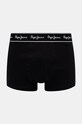 Abbigliamento Pepe Jeans boxer AO LOGO pacco da 3 PMU11167 nero