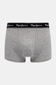Odjeća Bokserice Pepe Jeans SOLID TK 3P 3-pack PMU11171 crna