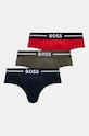Slip gaćice BOSS 3-pack bez uzorka šarena 50517808