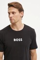 BOSS piżama bawełniana 50527524 czarny