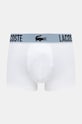 Boxerky Lacoste 3-pack 5H5152 bílá AW24