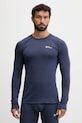 Jack Wolfskin longsleeve funzionale Infinite Warm all'aperto blu navy A60322