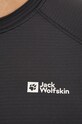 Funkční triko s dlouhým rukávem Jack Wolfskin Infinite Warm černá A60322