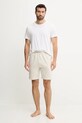 Calvin Klein Underwear szorty piżamowe 000NM2847E beżowy SS25