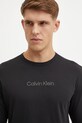 Bavlněné pyžamo Calvin Klein Underwear 000NM2781E černá