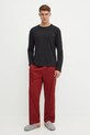 Calvin Klein Underwear piżama bawełniana bawełna czarny 000NM2850E