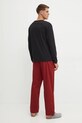 Calvin Klein Underwear piżama bawełniana 000NM2850E czarny AW24