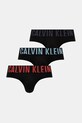 Calvin Klein Underwear slip gaće za muškarce 3-pack crna 000NB3610A