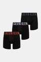 Boksarice Calvin Klein Underwear 3-pack Pletenina črna 000NB3612A